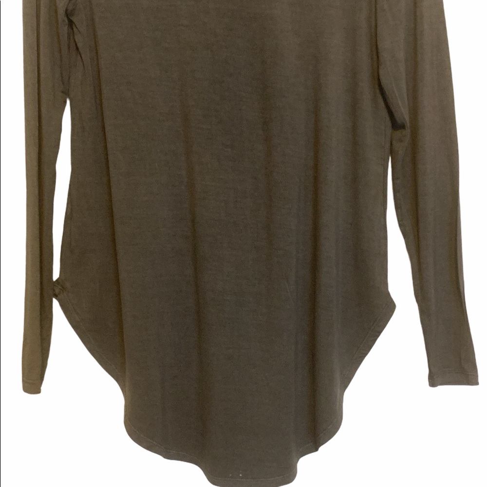AEO Soft & Sexy Cage Front T-Shirt , Gray XS - Picture 8 of 10